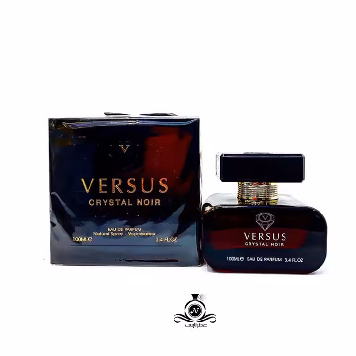 عطر زنانه ورساچه کریستال نویر فرگرانس Versus Crystal Fragrance World