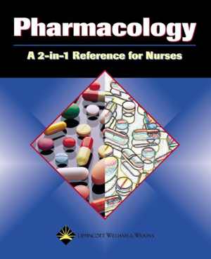 [PDF] دانلود کتاب Pharmacology - A 2-In-1 Reference For Nurses, 2005
