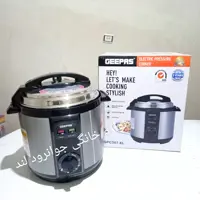 زودپز جیپاس 6 لیتری 8 نفره کیفیت اصلی درجه یک اتوماتیک بدنه محکم دو طبخ مدل GPC307-6L