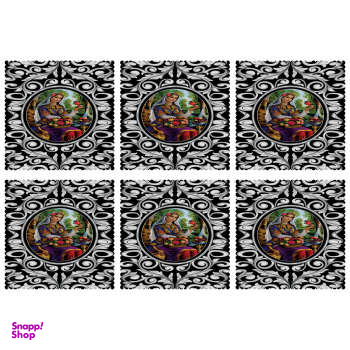 زیربشقابی مدل U1-42151 بسته 6 عددی