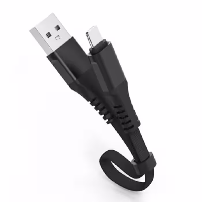 کابل USB گوشی IPHONE پاور بانکی کوتاه