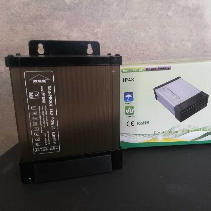 آدابتور 12 ولت 25 آمپر صنعتی ip66 ضد آب و گردوغبار 