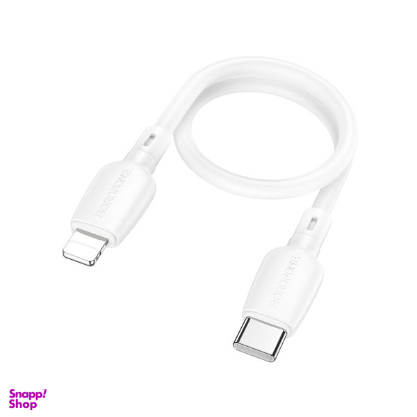 کابل تبدیل USB-C به لایتنینگ بروفون مدل BX93 20W طول 25 سانتی متر
