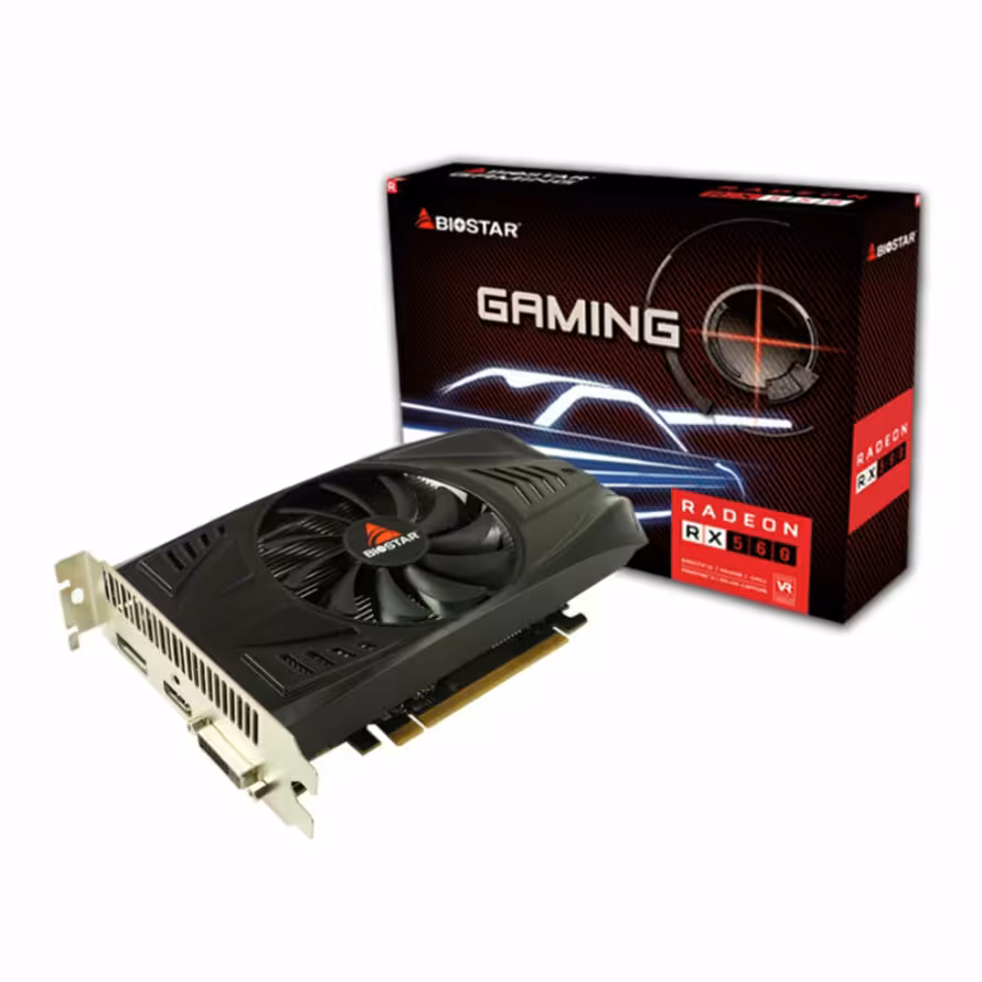کارت گرافیک بایواستار RX560 4GB DDR5