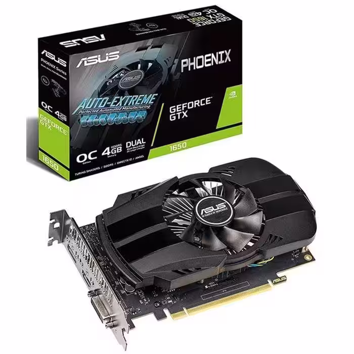 کارت گرافیک ایسوس مدل PH-GTX1650-O4G