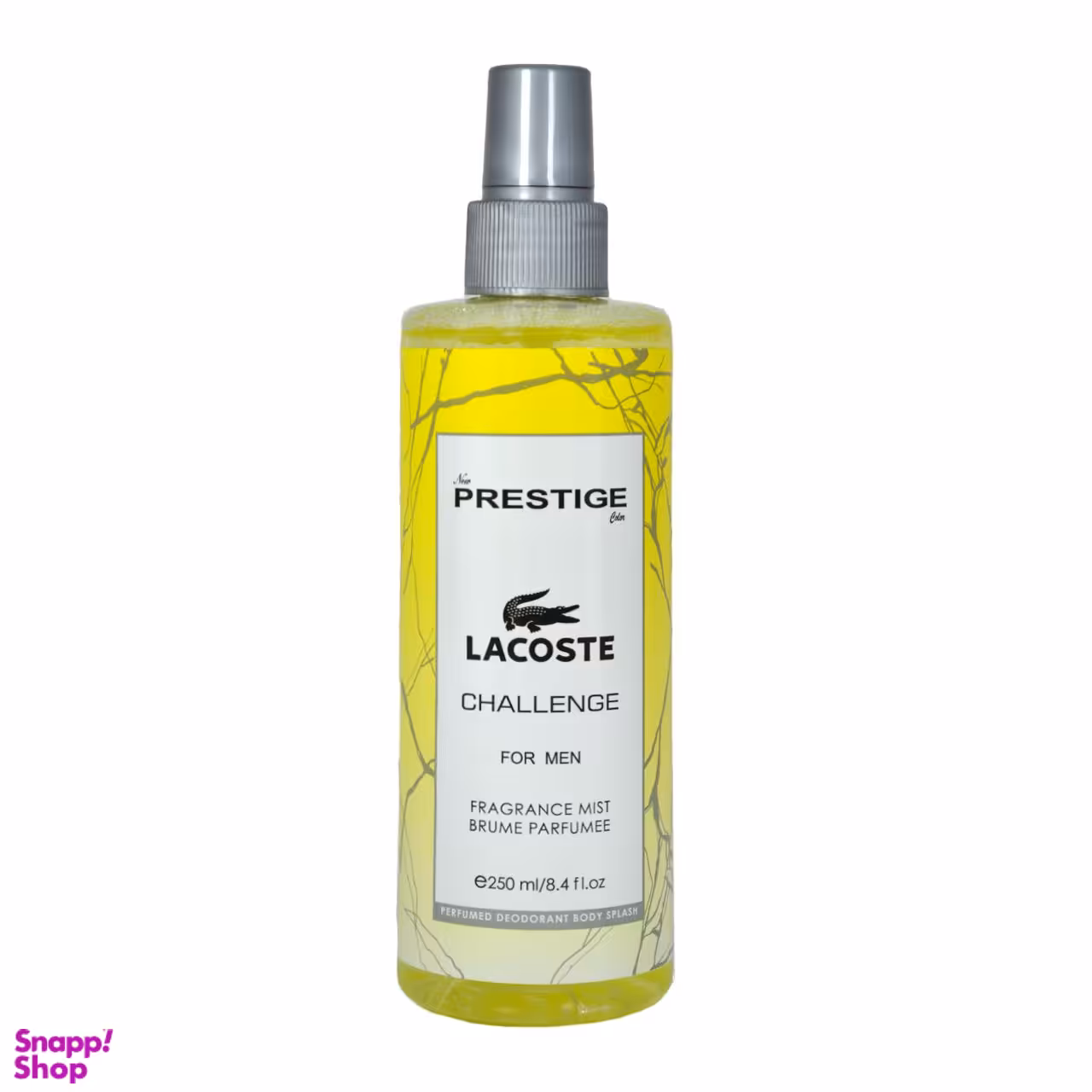 بادی‌ اسپلش مردانه پرستیژ (Prestige) مدل Lacoste حجم 250 میلی‌‌لیتر