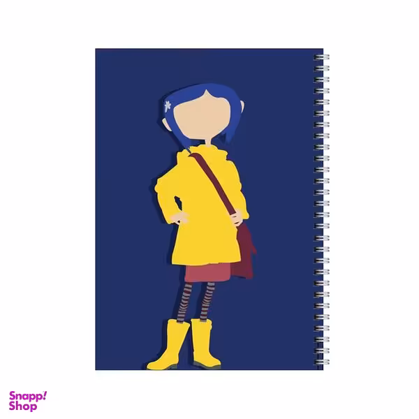 دفتر مشق 80 برگ بامبیلیپ طرح کورالین  کد 9398132