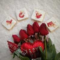 پک چهار عددی ولنتاینی لاو چاپ خوراکی