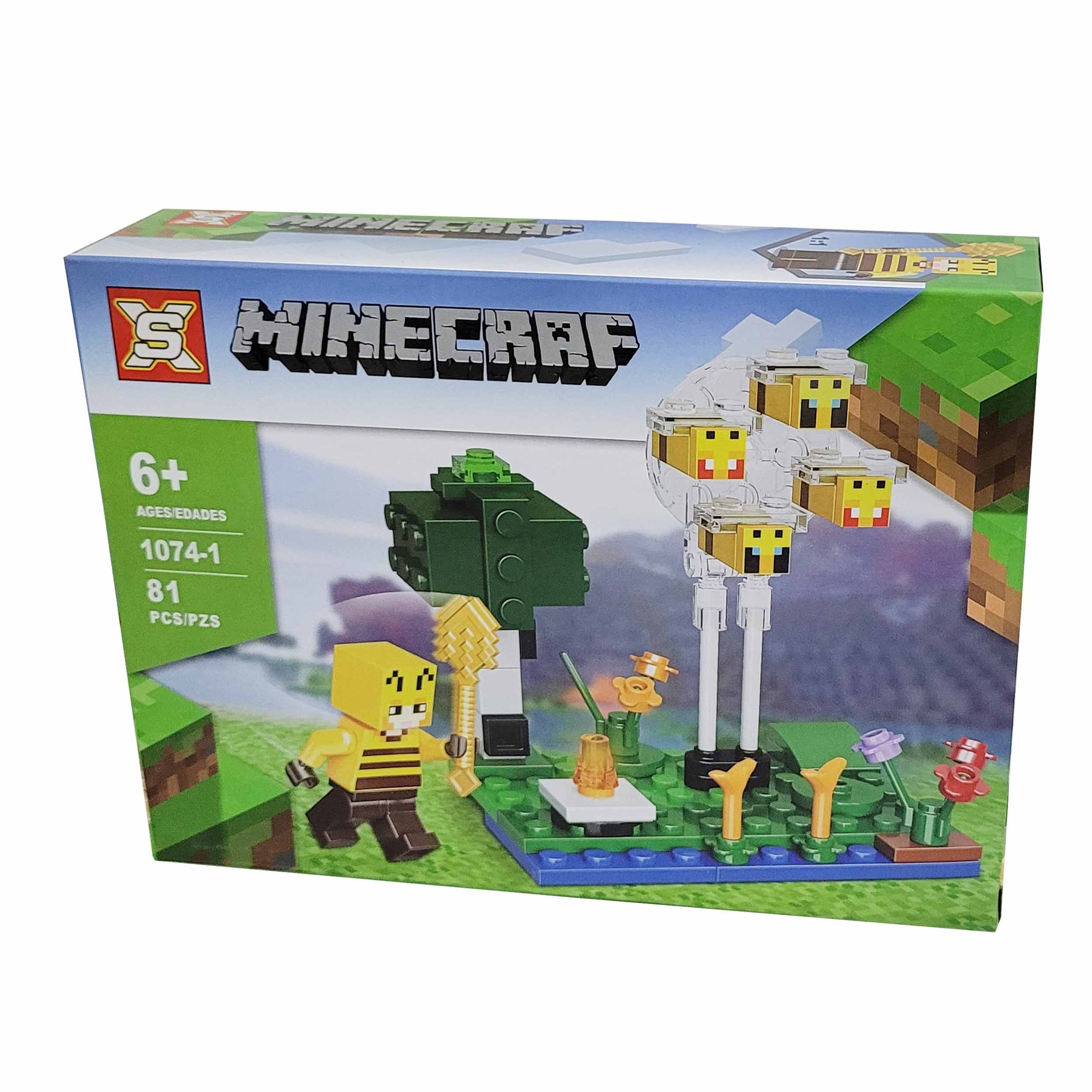 لگو ساختنی ماینکرافت 81 قطعه ای کد 1074-1