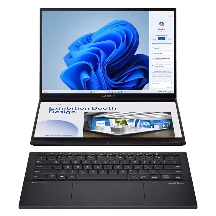 قیمت لپ تاپ ZenBook DUO UX8406MA ایسوس Ultra 9 185H 32GB 2TB SSD Intel