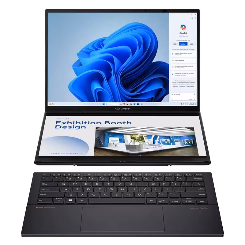 قیمت لپ تاپ ZenBook DUO UX8406MA ایسوس Ultra 9 185H 32GB 2TB SSD Intel
