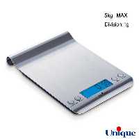 ترازوی آشپزخانه دیجیتال استیل یونیک 6502 (وارداتی اصل)