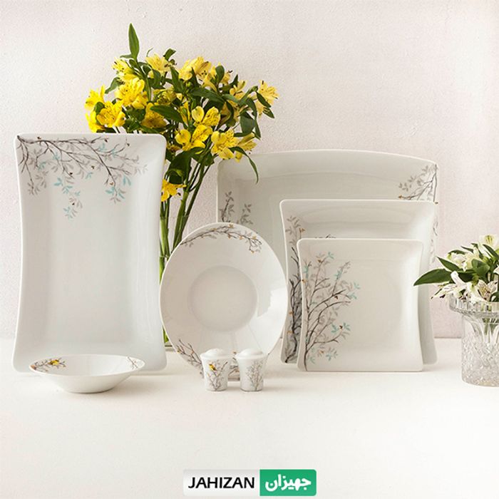 سرویس چینی زرین 30پارچه رسپینا سری وینچی