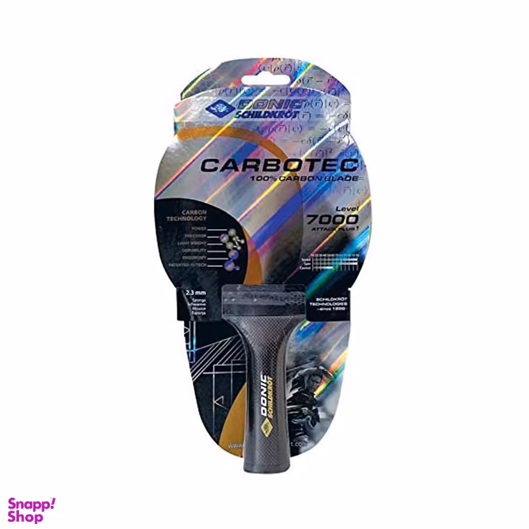 راکت پینگ پنگ دونیک کربن مدل Donic Carbotec Line Level 7000