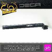 لوله زین دوچرخه DECA مشکی قطر 316 طول 350 میلیمتری DECA Bike Seat-post 316 350mm
