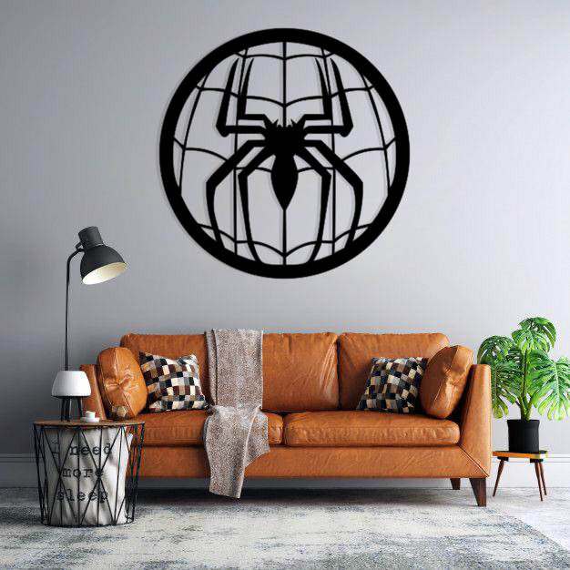 استیکر دیواری طرح spiderman کد 06