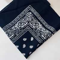 باندانا(دستمال سر) مشکی بته جقه 2