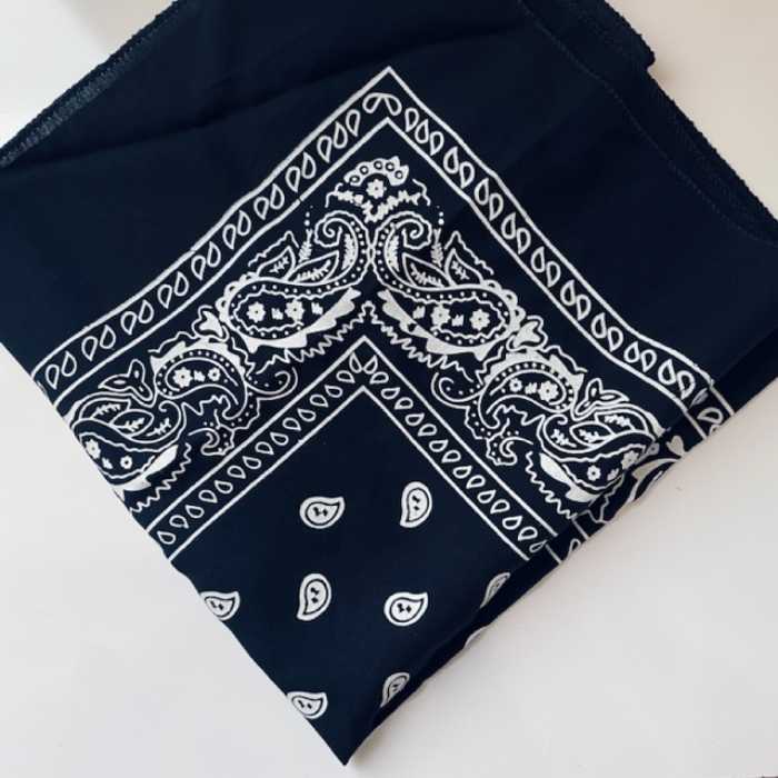 باندانا(دستمال سر) مشکی بته جقه 2