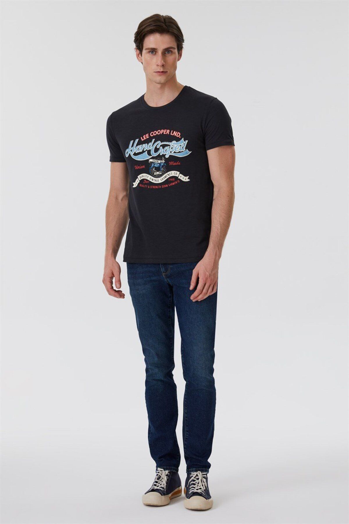 شلوار جین خاکستری مردانه جگر اورجینال Lee Cooper
