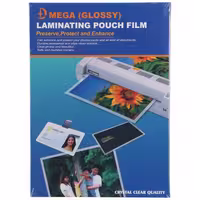 طلق پرس شفاف 150 میکرون  216*303mm مگا
