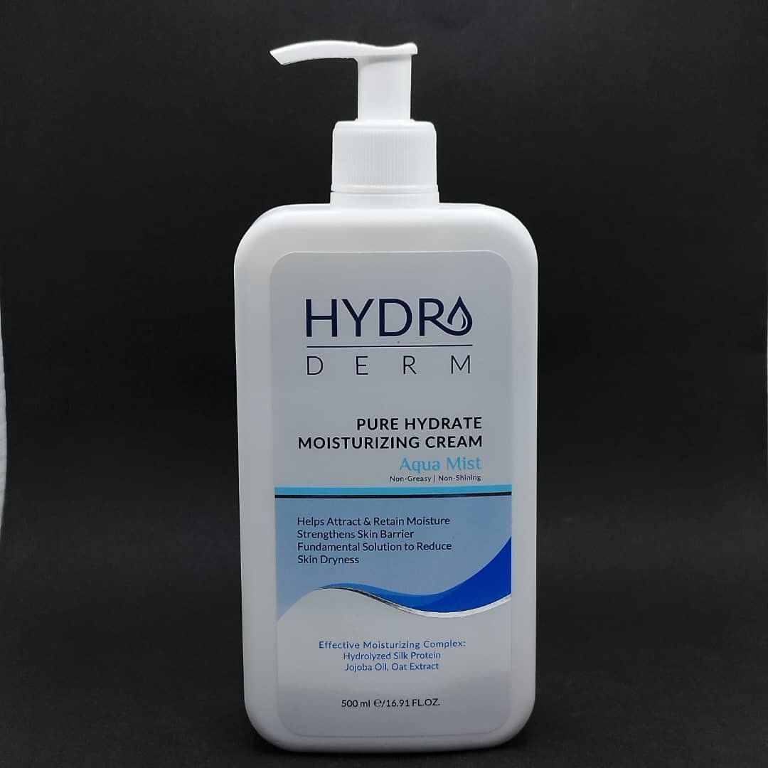 کرم پمپی ابرسان هیدرودرم مدل آکوا میست  500 میلی لیتر  