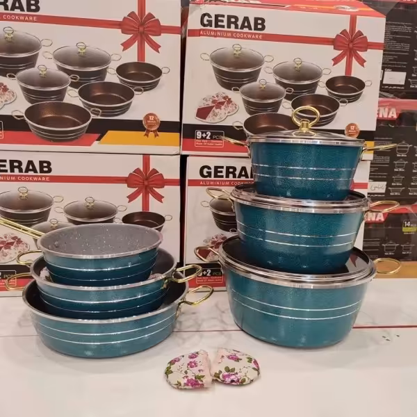 سرویس قابلمه 9 2 پارچه گراب