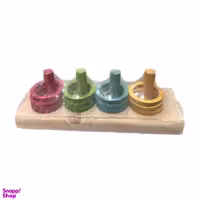 اسباب بازی پرندگان چکاوک مدل حلقه و میله فکری کد 89247