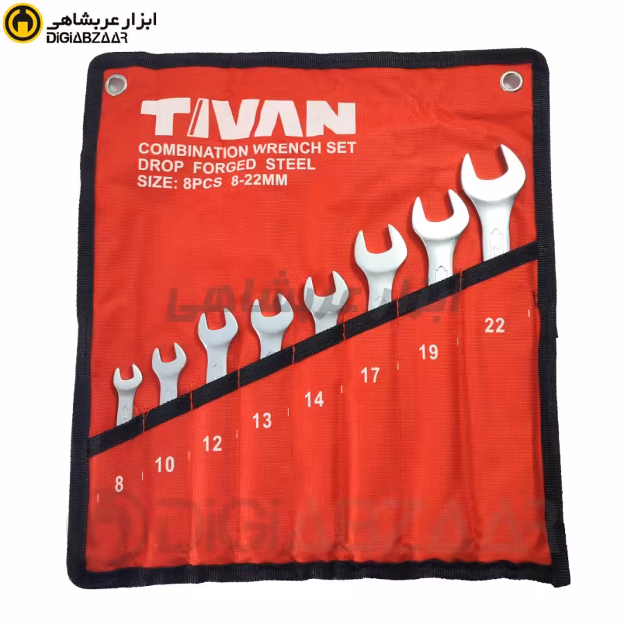 یکسر رینگی یکسر تخت 8 پارچه کیفی تیوان سایز 8 تا 22