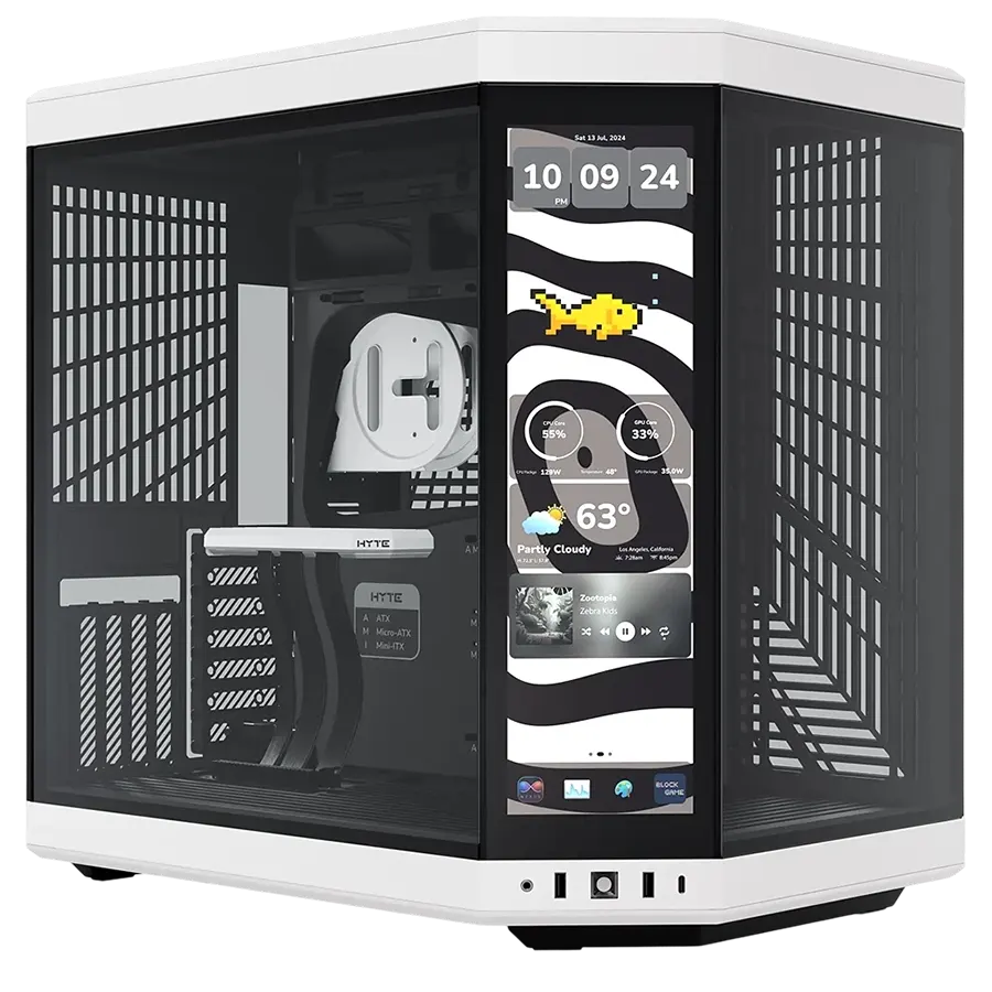 کیس گیمینگ هایت HYTE Y70 TOUCH INFINITE PANDA | فروشگاه تکاف