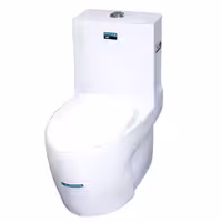 توالت فرنگی گلسار مدل پلاتوس (خروجی 10) (پس کرایه)