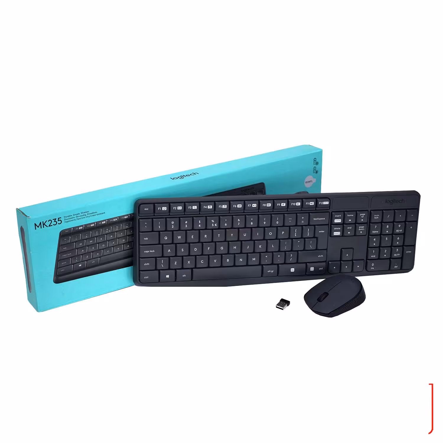 کیبورد و ماوس بی سیم لاجیتک مدل MK235