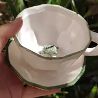 فنجون نعلبکی لاک پشت فنجون فانتزی فنجون لاکپشتی فنجون سرامیک فنجون دستساز فنجون چای فنجون بامزه فنجون کیوت