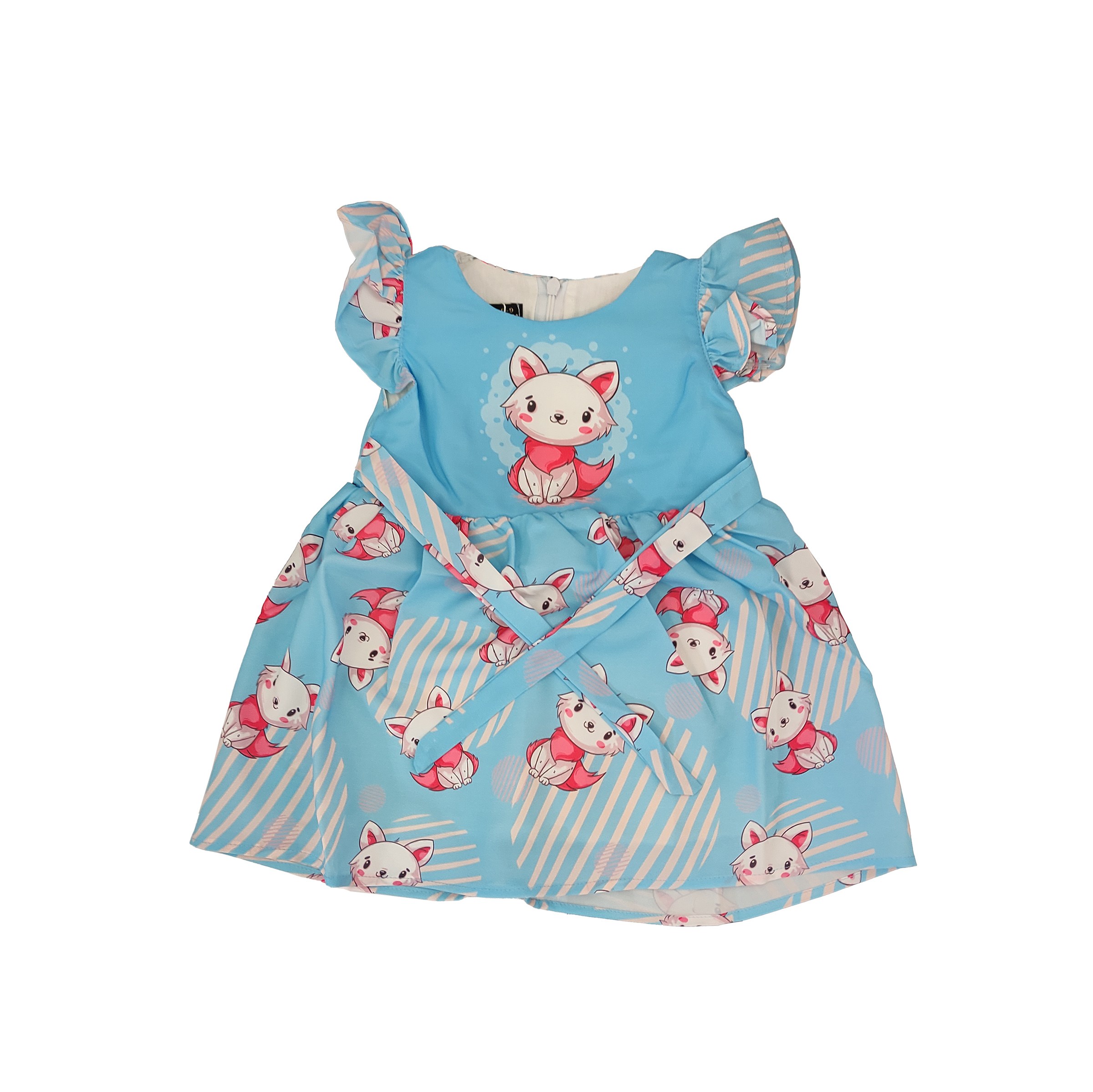 سارافون نوزادی دخترانه مدل گربه