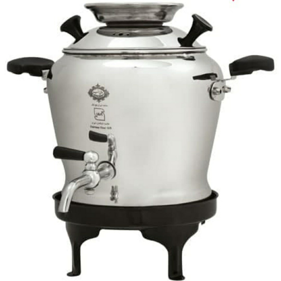 سماور روگازی آبگینه 5 لیتر عالی نسب