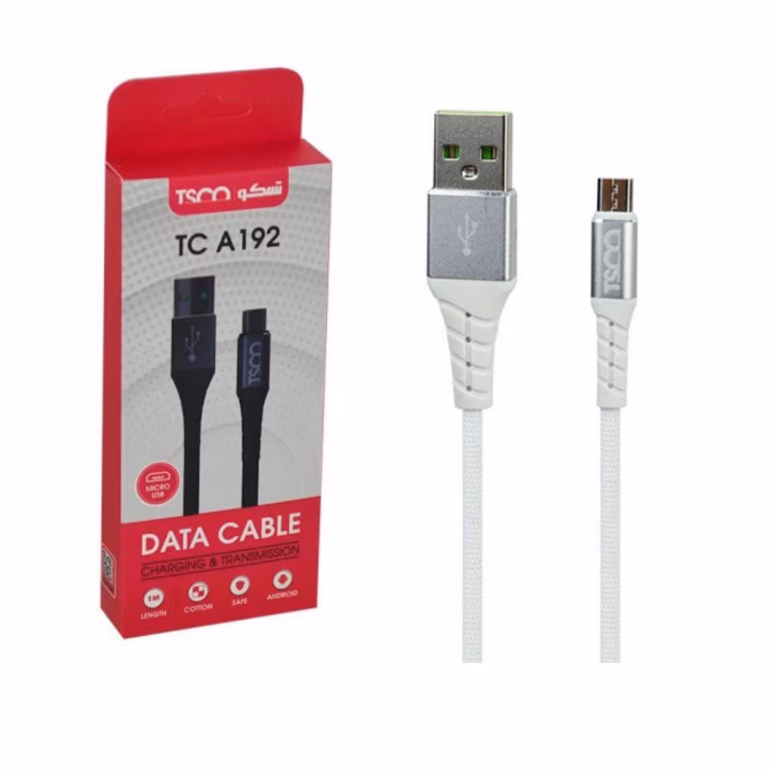 کابل تبدیل USB به MicroUSB تسکو مدل TC A192 طول 1 متر


