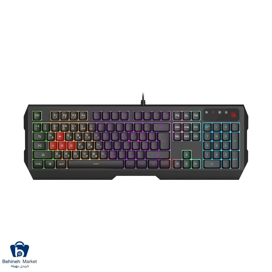 کیبورد باسیم گیمینگ بلادی ای فورتک مدل B140N