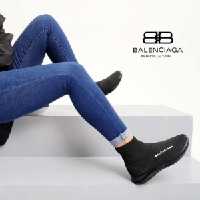کفش کتانی جورابی مدل BALENCIAGA ست زن و مرد
