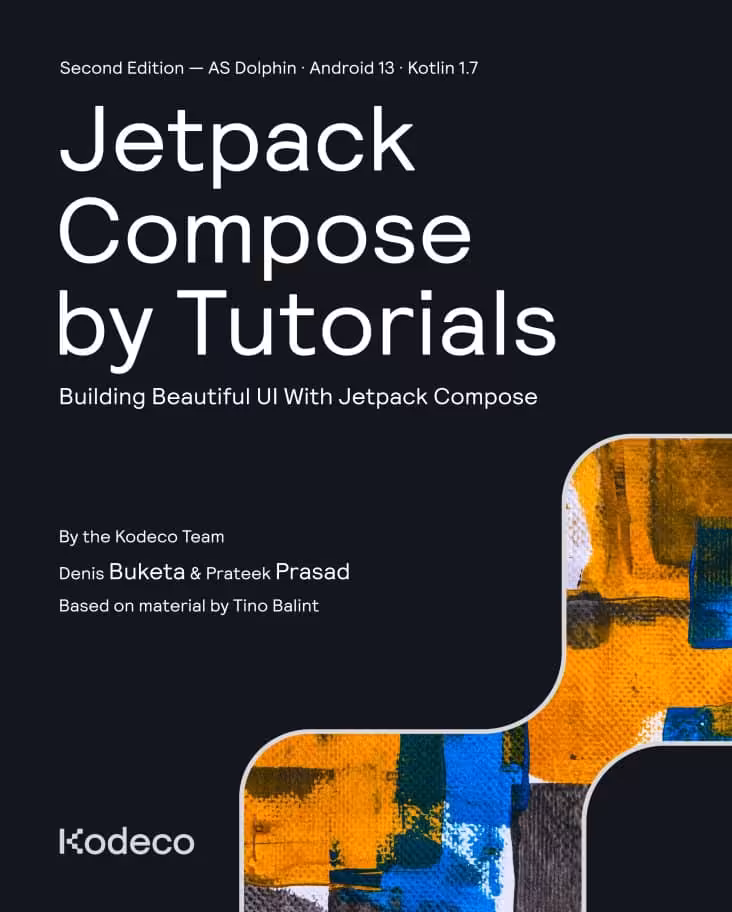کتاب Jetpack Compose by Tutorials