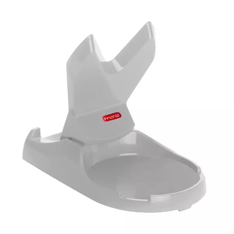 ارگانایزر مانیا مدل نگهدارنده درب قابلمه و ملاقه - طوسی