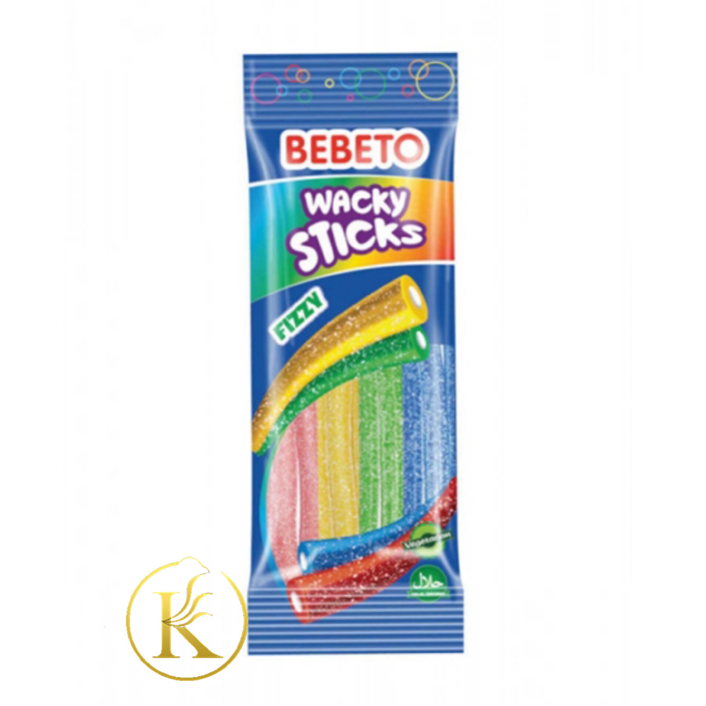 پاستیل لوله ای شکری ببتو چند میوه (75 گرم) bebeto 

