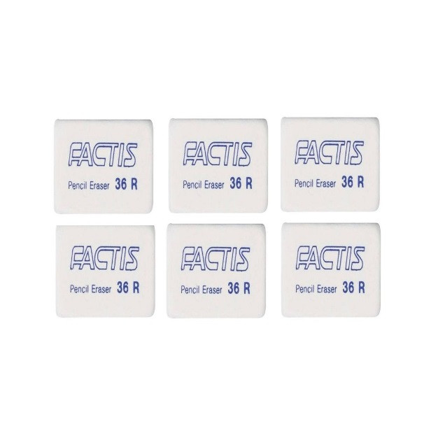 پاک کن فکتیس مدل 36R کد 007 بسته 6 عددی