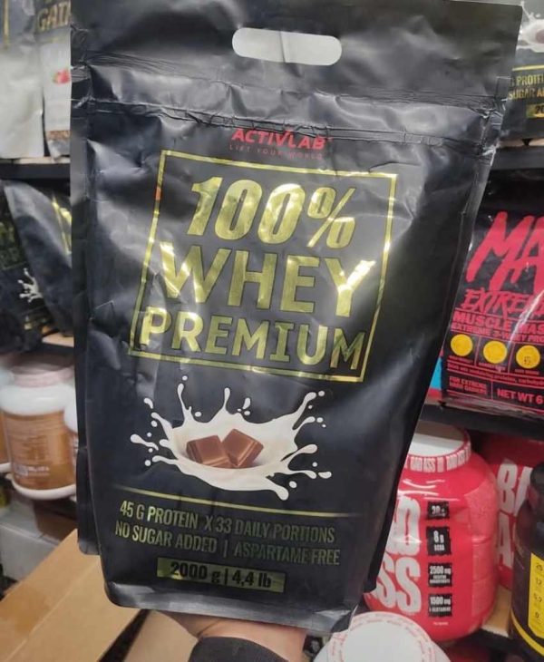 پروتئین وی صد درصد اکتیو لب