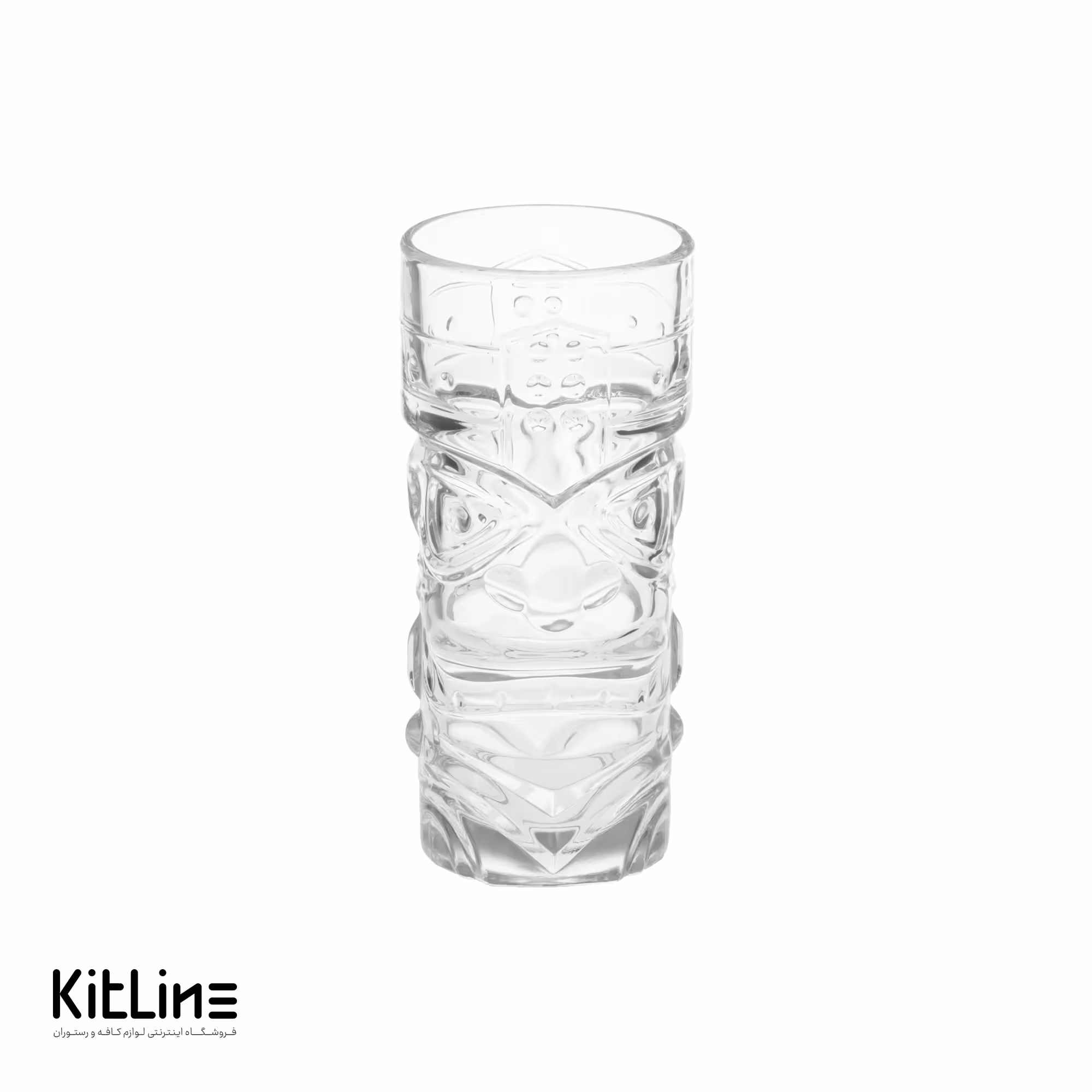 لیوان شیشه ای 420 میلی لیتری دلی (Deli) - ست 6 عددی