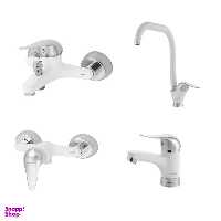 ست شیرآلات فاخته مدل زحل کد SK2 مجموعه 4 عددی