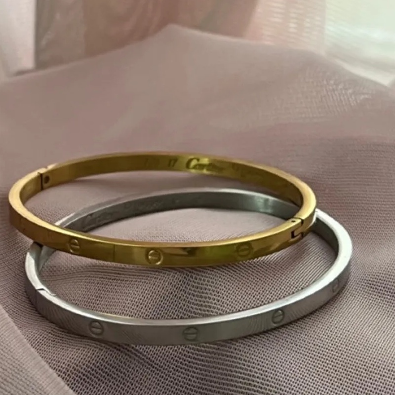 دستبند پیچی طرح طلا