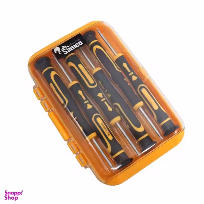 پیچ گوشتی ساعتی سامکو مدل YP-06 مجموعه 6 عددی