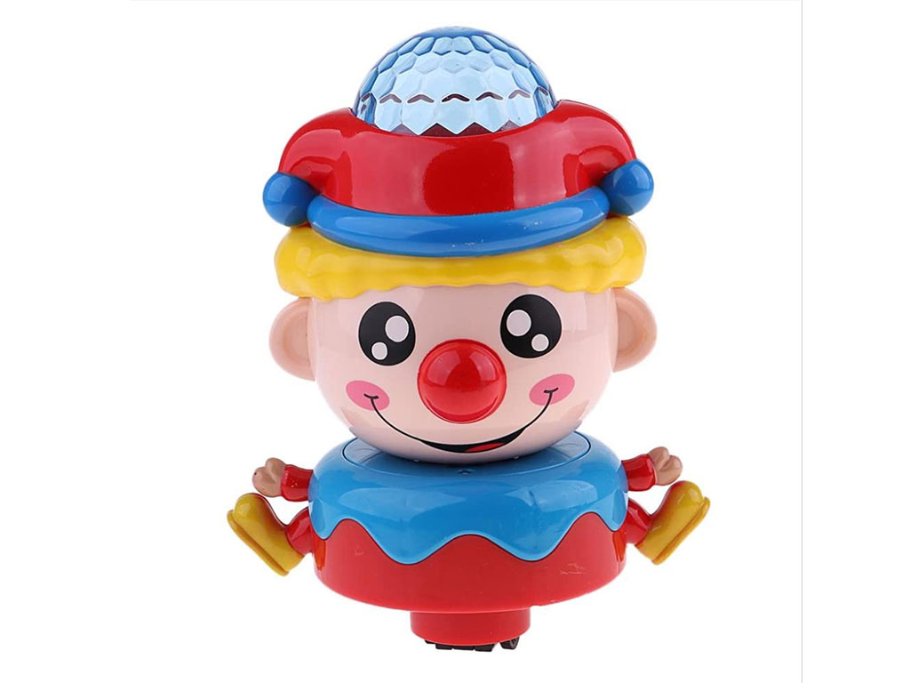 دلقک موزیکال، حرکتی و چراغدار اسباب بازی