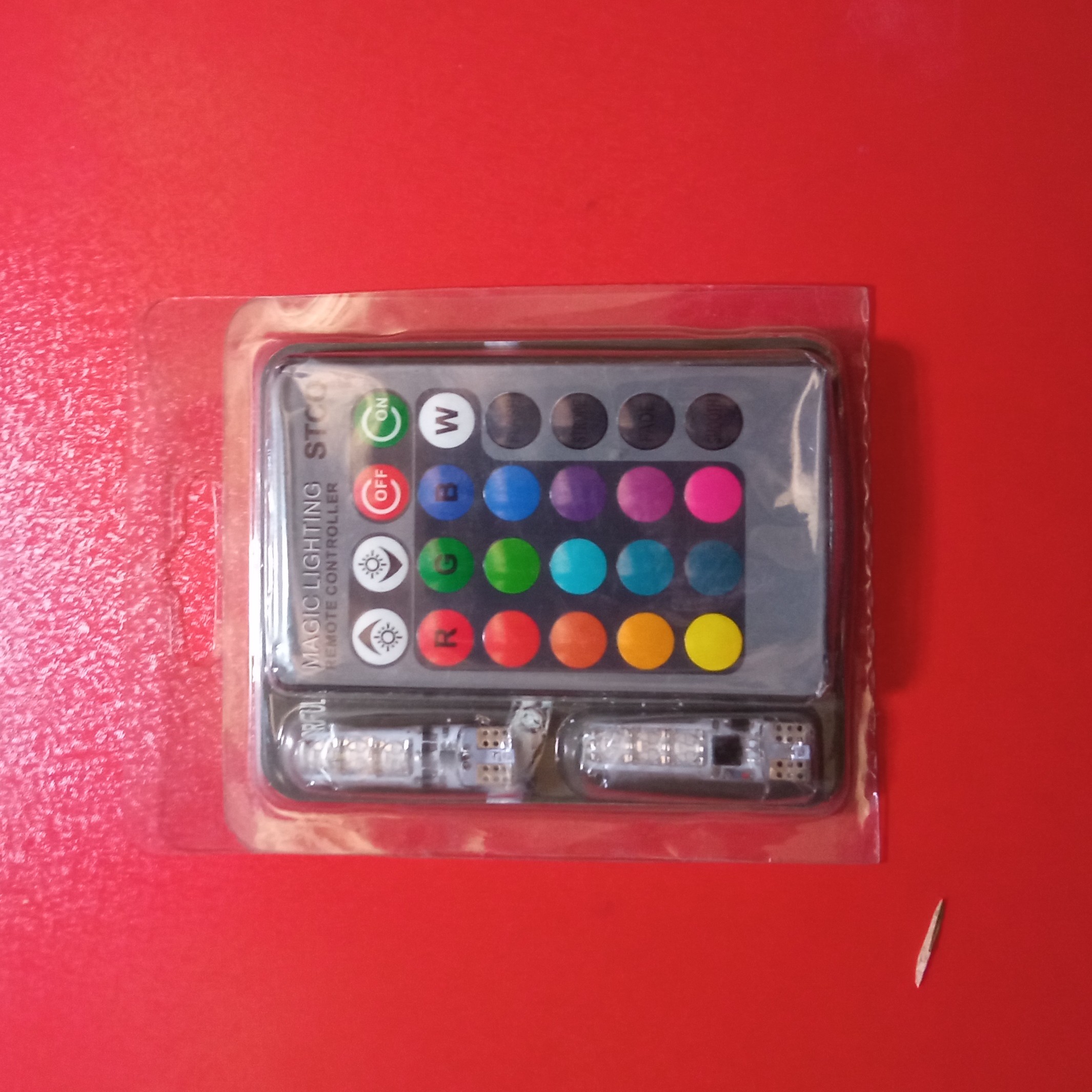 چراغ LEDسکن چند رنگ کنترلی