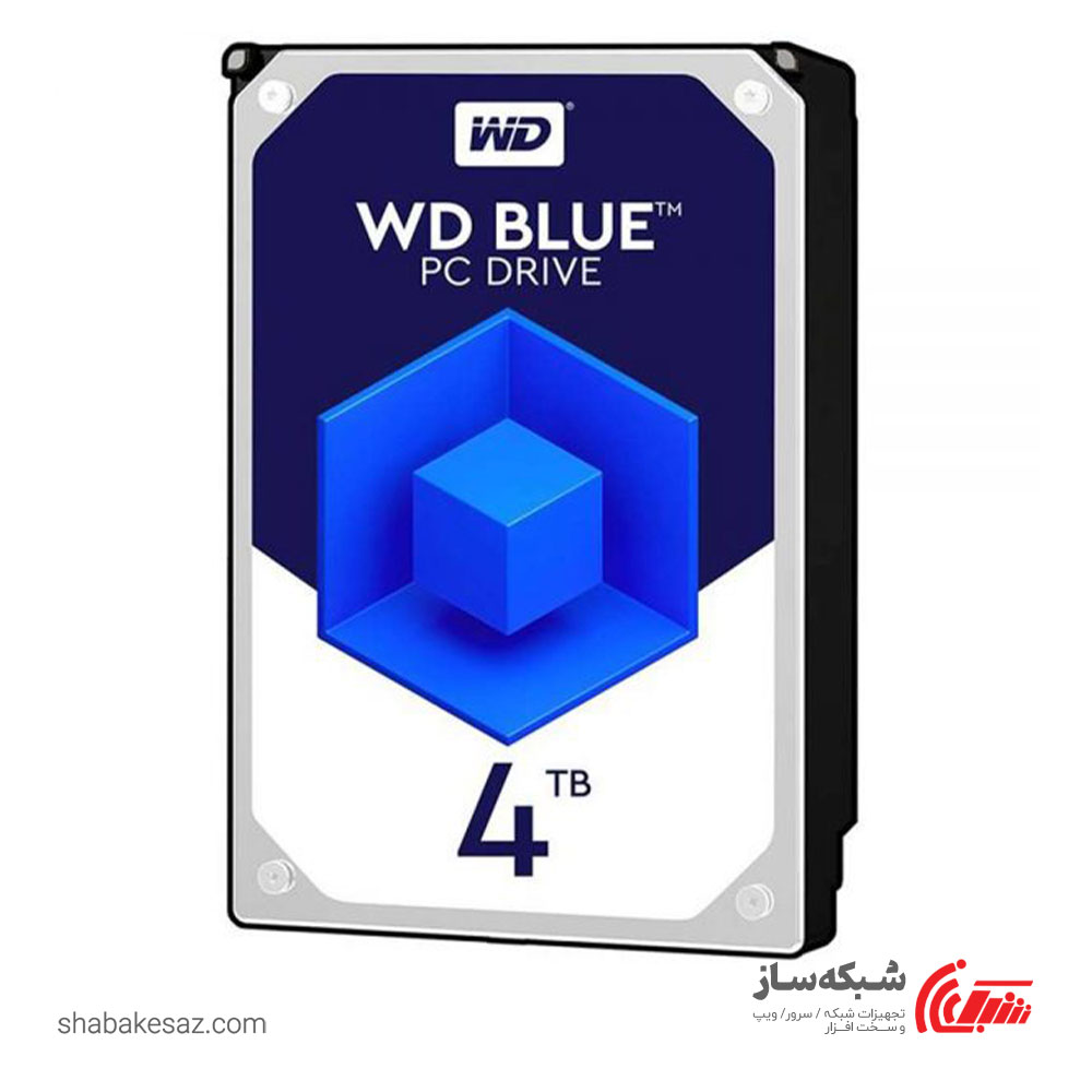قیمت و خرید هارد وسترن دیجیتال Western Digital Blue WD40EZRZ اینترنال 4TB - شبکه ساز