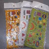 خط کش ژله ای شابلون دار